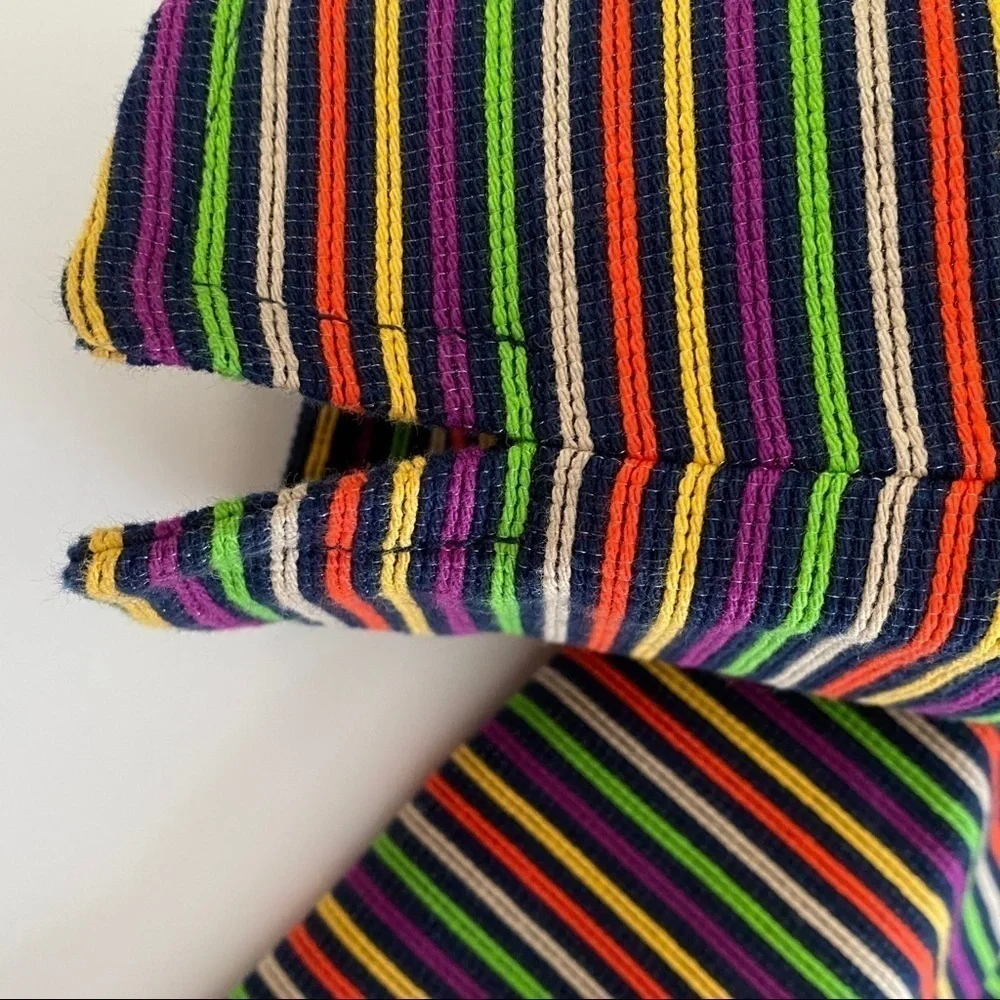 NEW Talbots Skirt Blazer Suit Set rainbow stripes - Picture 9 of 13